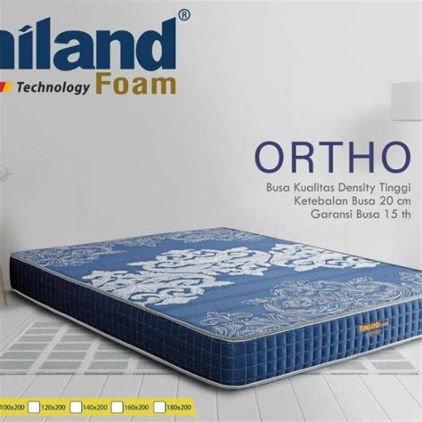 Jual Kasur Busa Uniland Ortho X Cm Tebal Cm Orthopedic Sda A