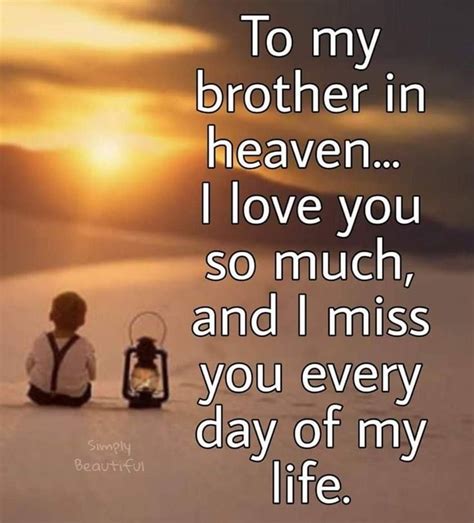 To My Brother In Heaven Big Brother Quotes Heaven Quotes Brother Quotes