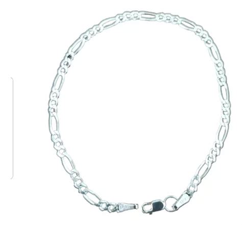 Pulsera Esclava Tejido X Plata Pura Fina De Cm X Mm Env O Gratis