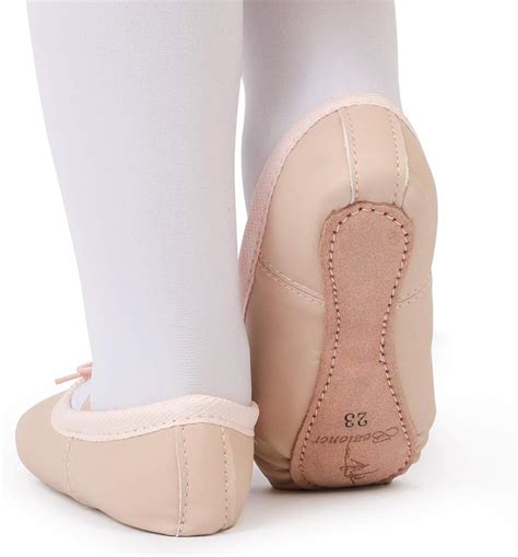 Trouver Un Bon Magasin Bezioner Chaussures De Danse Cuir Demi Pointe