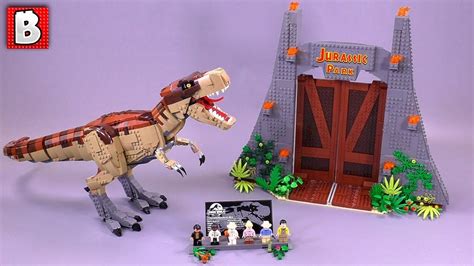 Jurassic Park T Rex Rampage LEGO Set Review 75936