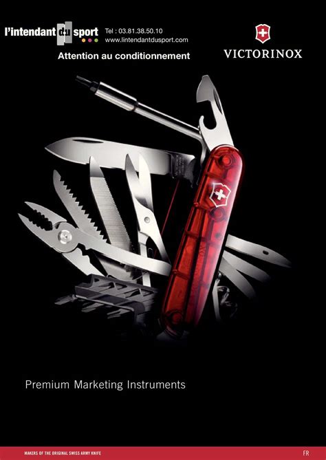 Calaméo - Catalogue VICTORINOX