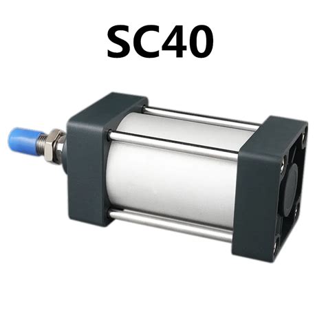 Sc40 Standard Air Cylinders 40mm Bore Double Acting Pneumatic Cylinder