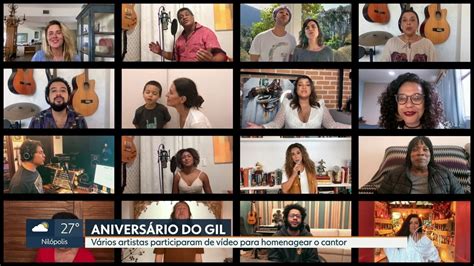 Vídeo Gilberto Gil Comemora Aniversário Com Vídeo Emocionante Rj1 G1