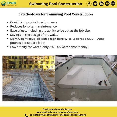 Benefits Of EPS Geofoam In Pool Construction