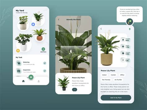 Plant Care App Design Ui4free