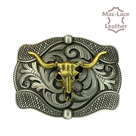 Trophy Buckle Brass Longhorn Skull Buy Online