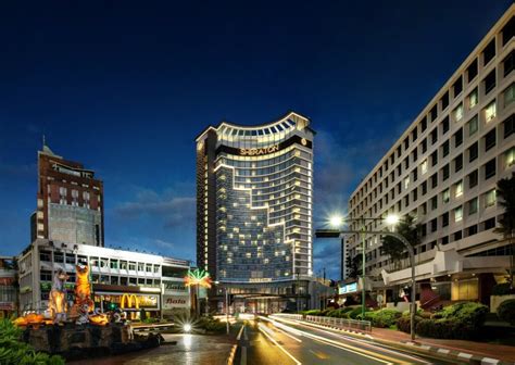 Hotel Dengan Infinity Pool Pertama Di Kuching Sheraton Hotel Bakal