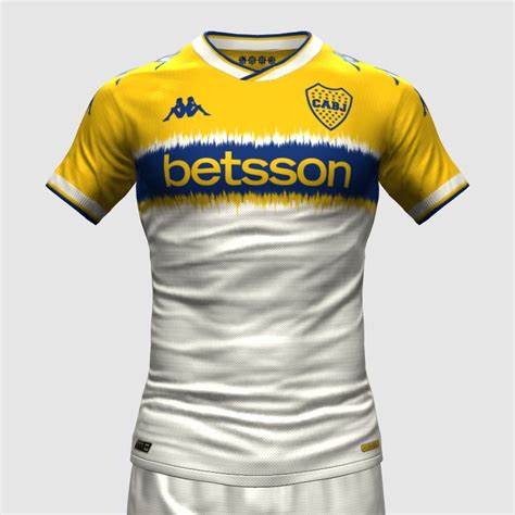 Kappa Boca Juniors Away Kit Concept FIFA Kit Creator Showcase