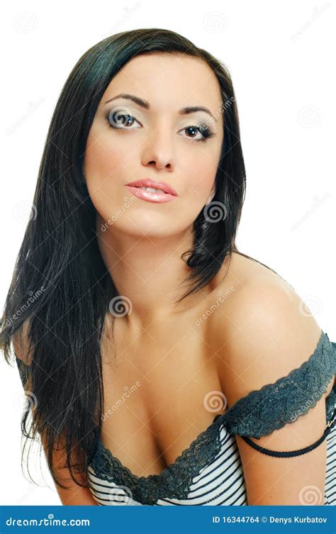 Beauty Brunette Stock Photo Image Of Healthy Naked