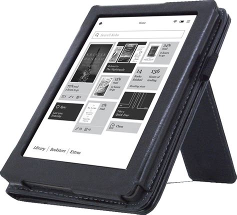 Goodline Kobo Glo N In Stand Cover Sleepcover Zwart