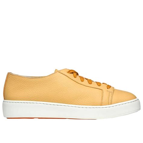 Santoni Sneakers Women in Yellow - Lyst