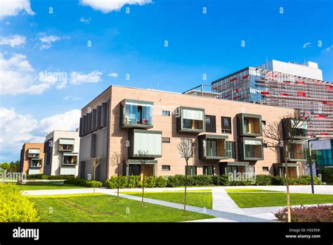 Modern residential architecture Stock Photo - Alamy