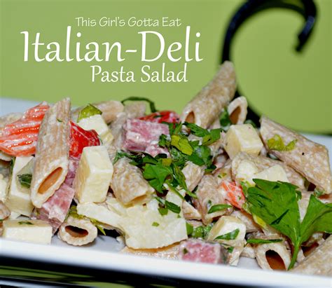Italian Deli Pasta Salad Quick Pasta Salad Healthy Pasta Salad
