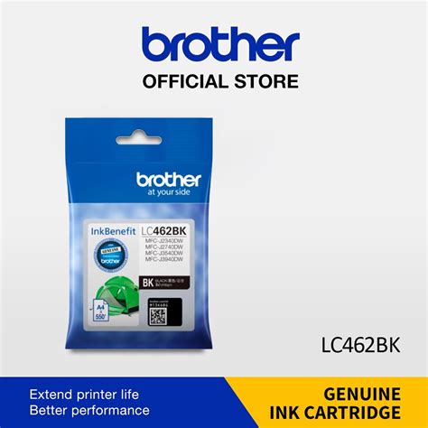 Brother LC 462 Black Cyan Magenta Yellow Ink Cartridge Shopee Malaysia