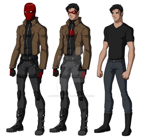 Young Justice Adultred Hood Jason Todd Redhood