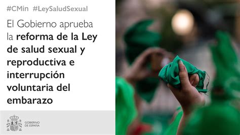 Ministerio De Igualdad On Twitter Hoy Aprobamos En Cmin La Reforma De La Ley De Salud Sexual