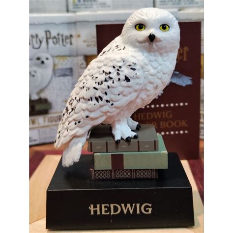 現貨 Rp 哈利波特 貓頭鷹嘿美 Harry Potter Hedwig Owl Figurine 蝦皮購物