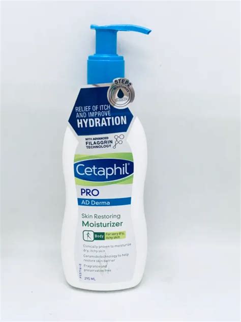 Cetaphil Pro Ad Derma Skin Restoring Moisturizer 145ml295ml Lazada