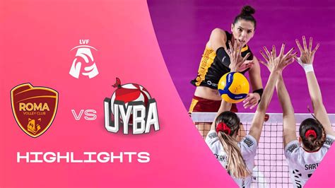 Roma Vs Busto Arsizio Highlights Lvf A A Giornata Youtube