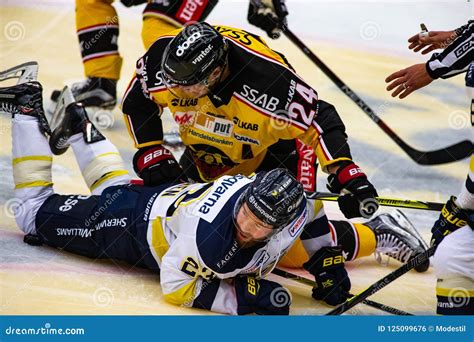 Swedish Hockey League SHL, Lulea Hockey Vs HV71 - EDITORIAL Editorial ...