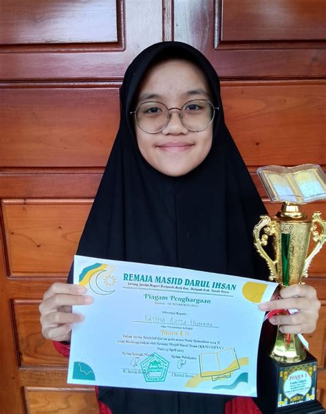 Siswa SDIT Maarif Juara 1 Lomba Tahfidz TINGKAT KECAMATAN BATIPUH