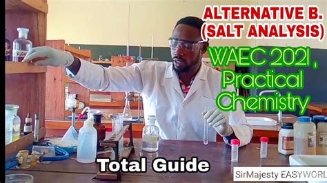 Alternative B Waec Chemistry Practical Analysis Of Calcium