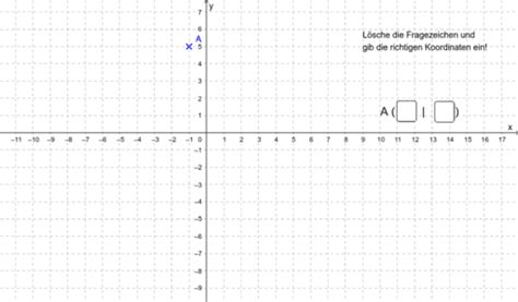 Punkte Im Koordinatensystem Geogebra