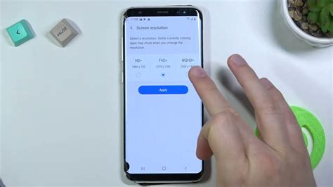 How To Change Screen Resolution On Samsung Galaxy S8 Customize