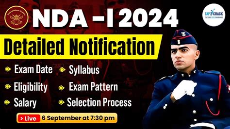 NDA 1 2024 Notification Exam Date Syllabus Eligibility Exam