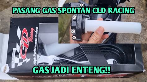 Pasang Gas Spontan Cld Racing Model Yz Di Motor Honda Beat Fi Esp