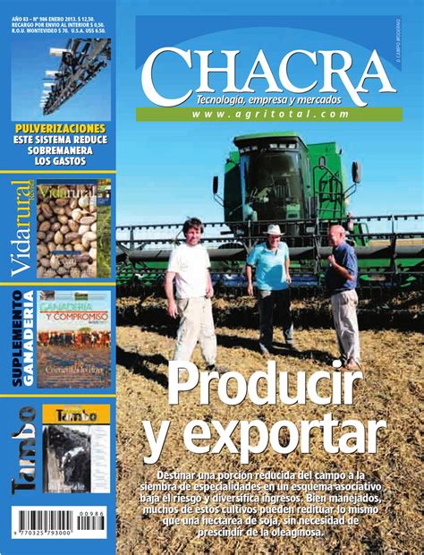 Revista Chacra Nº 986 Enero 2013 By Revista Chacra Issuu