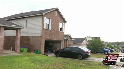 Lightning Strike Sparks House Fire In Far West Bexar County Youtube