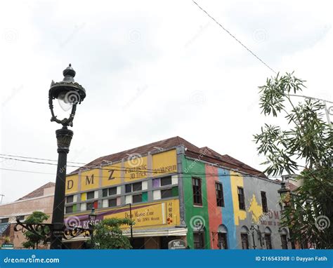 Building at Old Town Semarang Stock Photo - Image of colourful ...