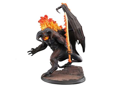 The Lord Of The Rings The Balrog Demon Of Shadow Flame Statue