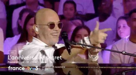 L Anniversaire Secret Pascal Obispo Ans De Succ S Artistes