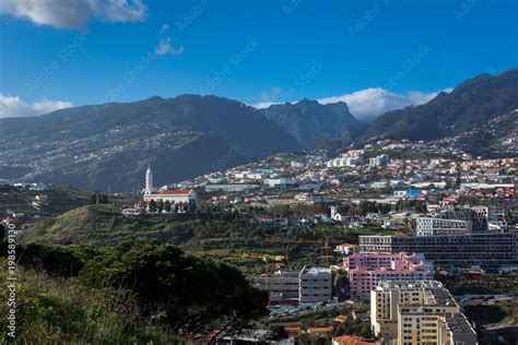 Funchal city on the Madeira island, Portugal Stock Photo | Adobe Stock