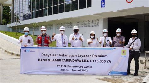 PLN UP3 Jambi Lakukan Penyalaan Listrik Dengan Layanan Premium Gedung