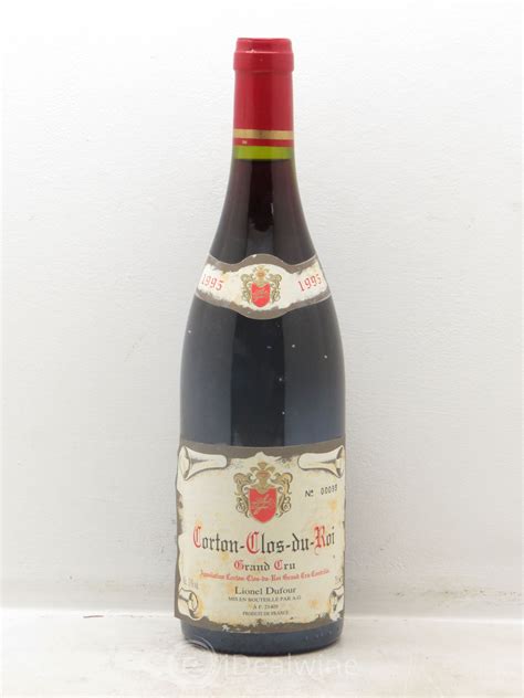 Acheter Corton Grand Cru Clos Du Roi Domaine Dufour 1995 Lot 3017