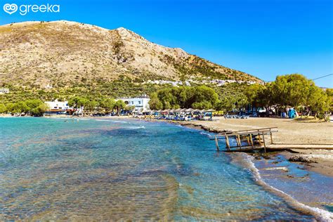 Chios Lithi Beach Photos Map Greeka