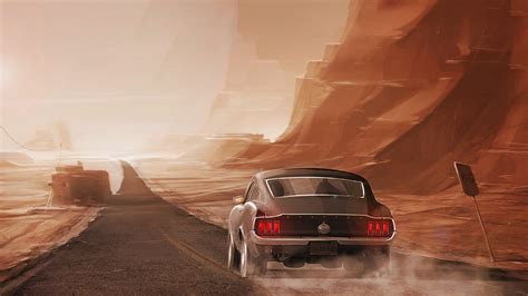 Fondos De Pantalla Ford Mustang Coche Vehículo La Carretera