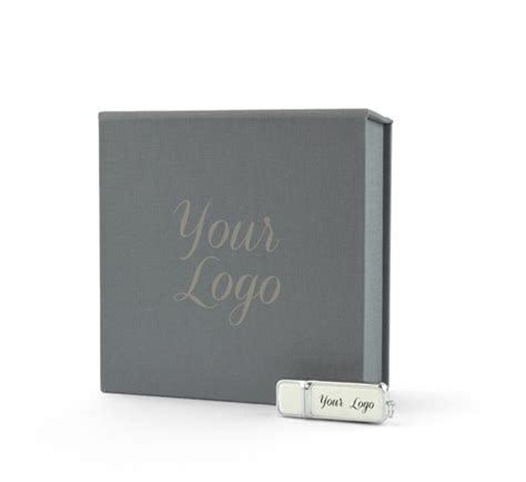 Personlised Hermes Usb Stick And Small Elegant Usb Gift Box