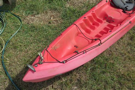 Ocean Kayak Zest Two Exp Red Tandem 2-Person Expedition Kayak w/ Rudder ...