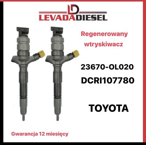 Wtryskiwacz Denso L Dcri Toyota