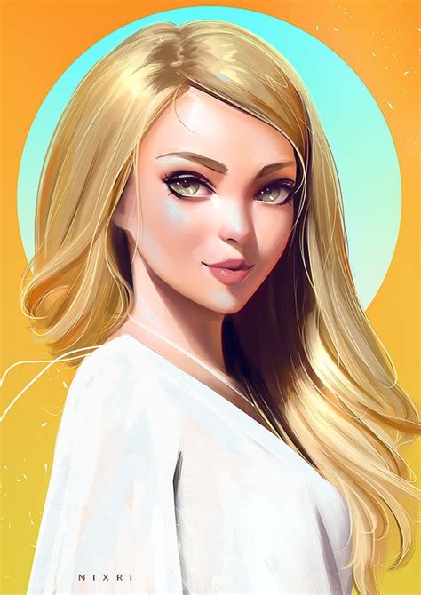 Nixri Hobbyist Digital Artist Deviantart Digital Painting Portrait Portrait Digital