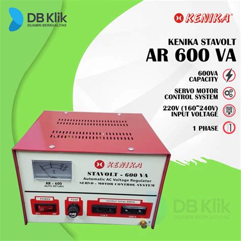 Jual Stavolt Kenika Motor 600VA Shopee Indonesia