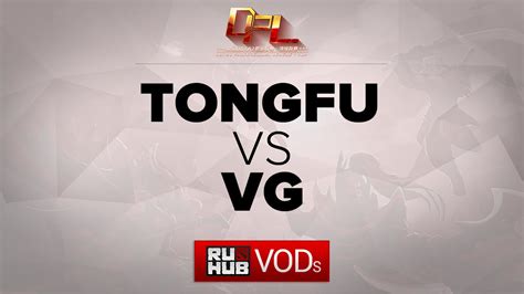 TongFu Vs VG DPL Season 1 Game 1 YouTube