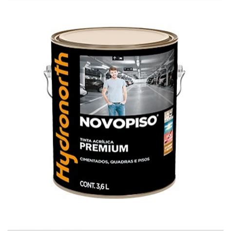 Tinta Acrílica Premium Novopiso 3 6L Fosco Verde HYDRONORTH