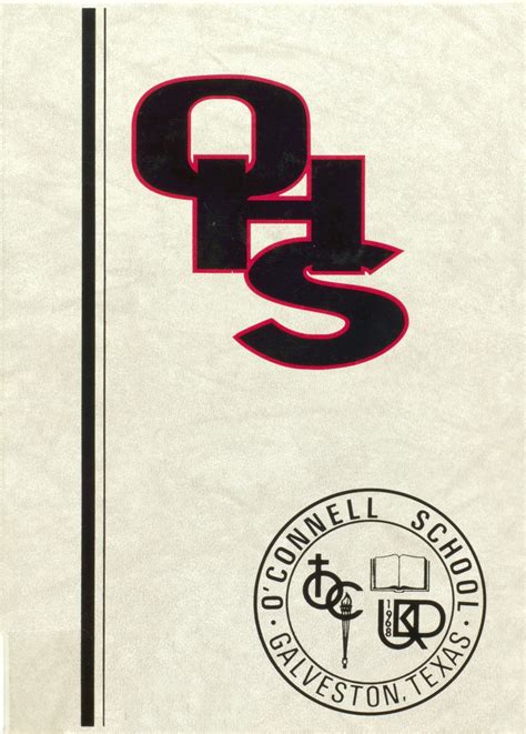 1992 yearbook from O'Connell High School from Galveston, Texas for sale