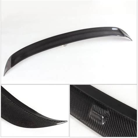 JC SPORTLINE Carbon Fiber Roof Spoiler For Volkswagen VW Golf 6 VI MK6